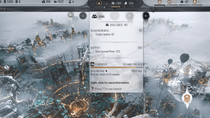 Frostpunk 2 What Are Resources