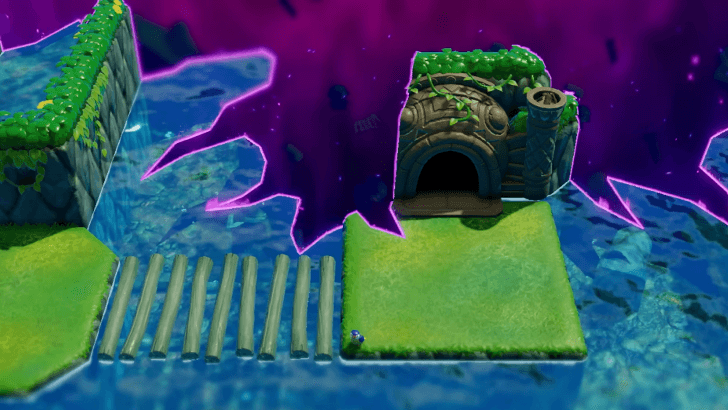 Suthorn Ruins being swallowed by the rift