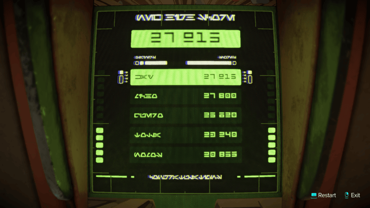 Star Wars Outlaws Play a Raven 6 Arcade Machine