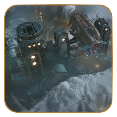 Frostpunk 2 Gleaning Harvester Hangar