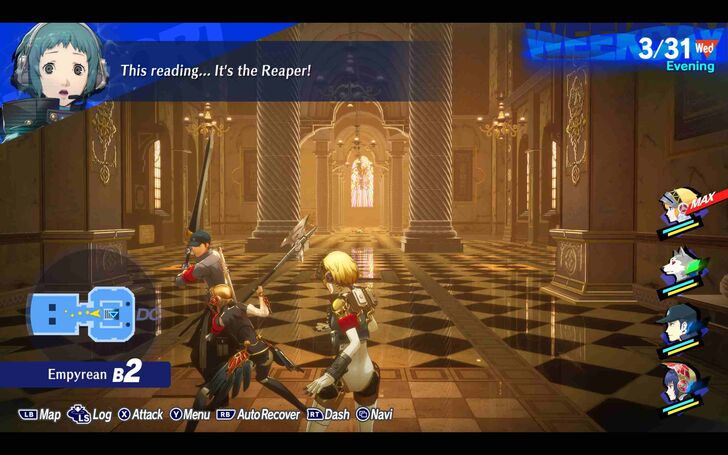 P3R Episode Aigis - Reaper First Warning