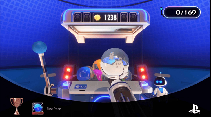 Astro Bot - How to Get First Prize Trophy