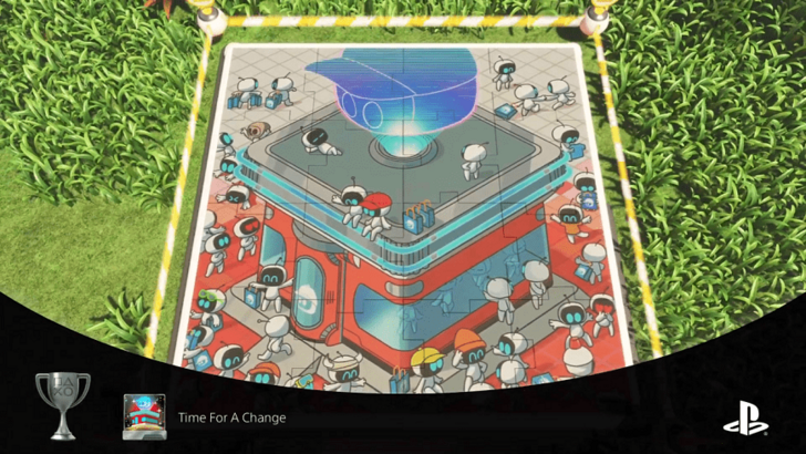 Astro Bot - How to Get Time for a Change Trophy
