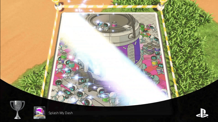 Astro Bot - How to Get Splash My Dash Trophy