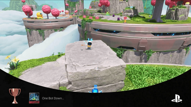Astro Bot - How to Get One Bot Down... Trophy