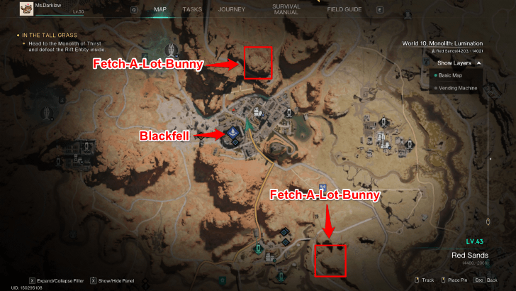 Red Sands Fetch A Lot Bunny