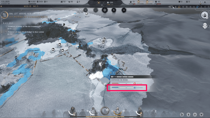 Build on Areas Exposed to Wind