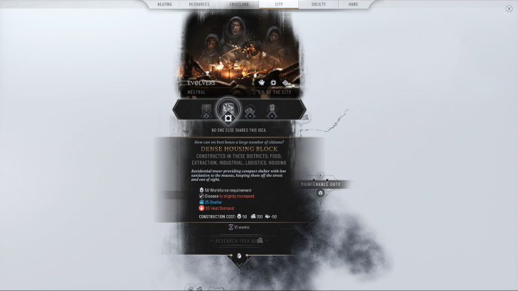 Research the Housing Block Idea