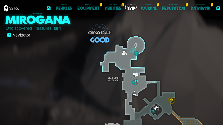 Star Wars Outlaws Crimson Dawn District in Mirogana