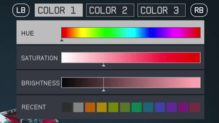 Starfield - Adjust REV-8 Colors