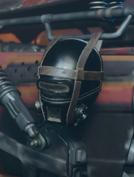 Bounty Hunter Mask Trophy