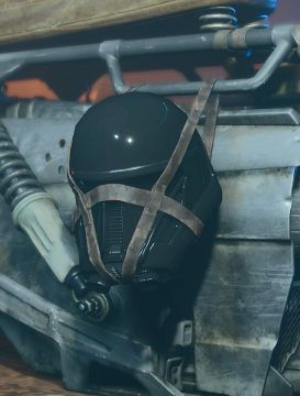 Star Wars Outlaws - Death Trooper Helmet Trophy Appearance