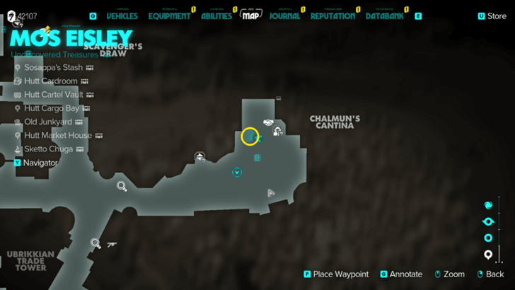 Star Wars Outlwas Translation Services Unlock Map