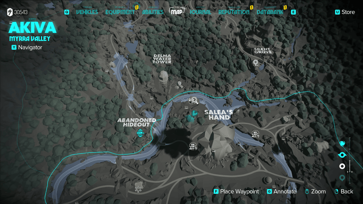 Droid Data Syndicate Data Map Location