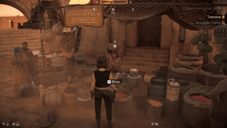 Star Wars Outlaws Smuggler Camp Unlock World