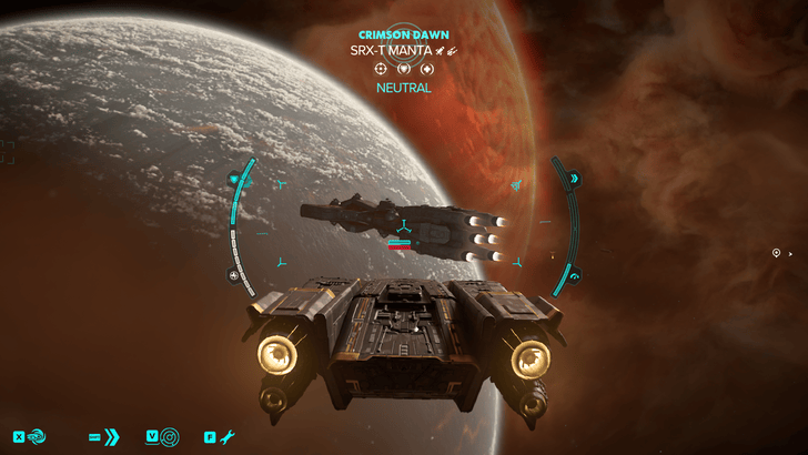 SRX-T MANTA Crimson Dawn World Location