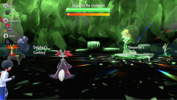 Pokemon SV - Serperior Raid Skill Swap