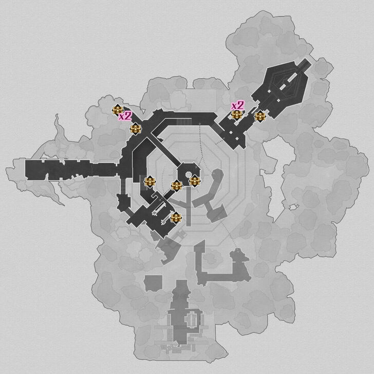 Star Rail - Shackling Prison F1 Chests
