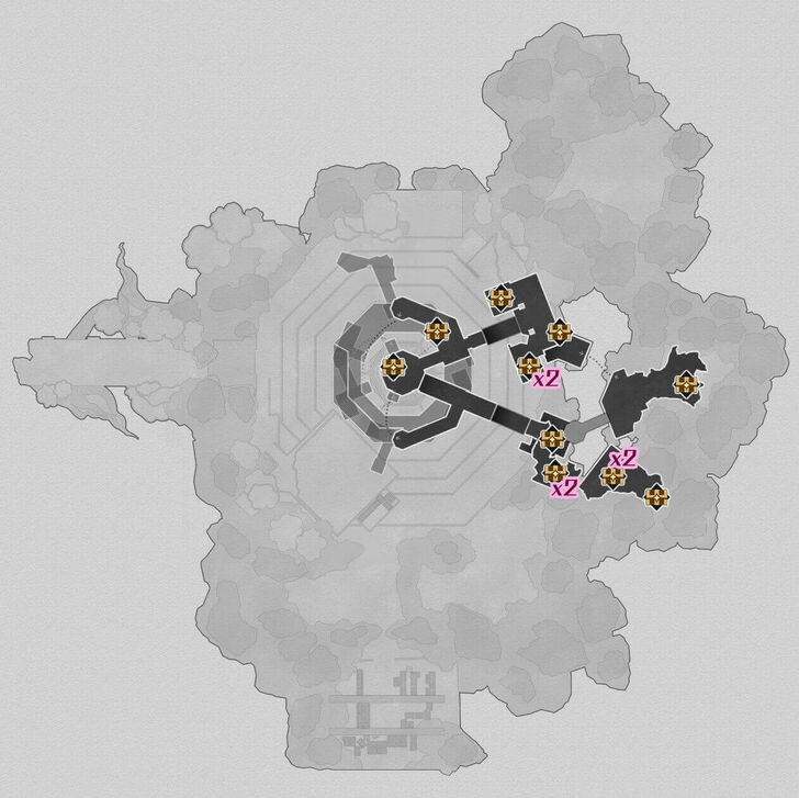 Star Rail - Shackling Prison B3 Chests