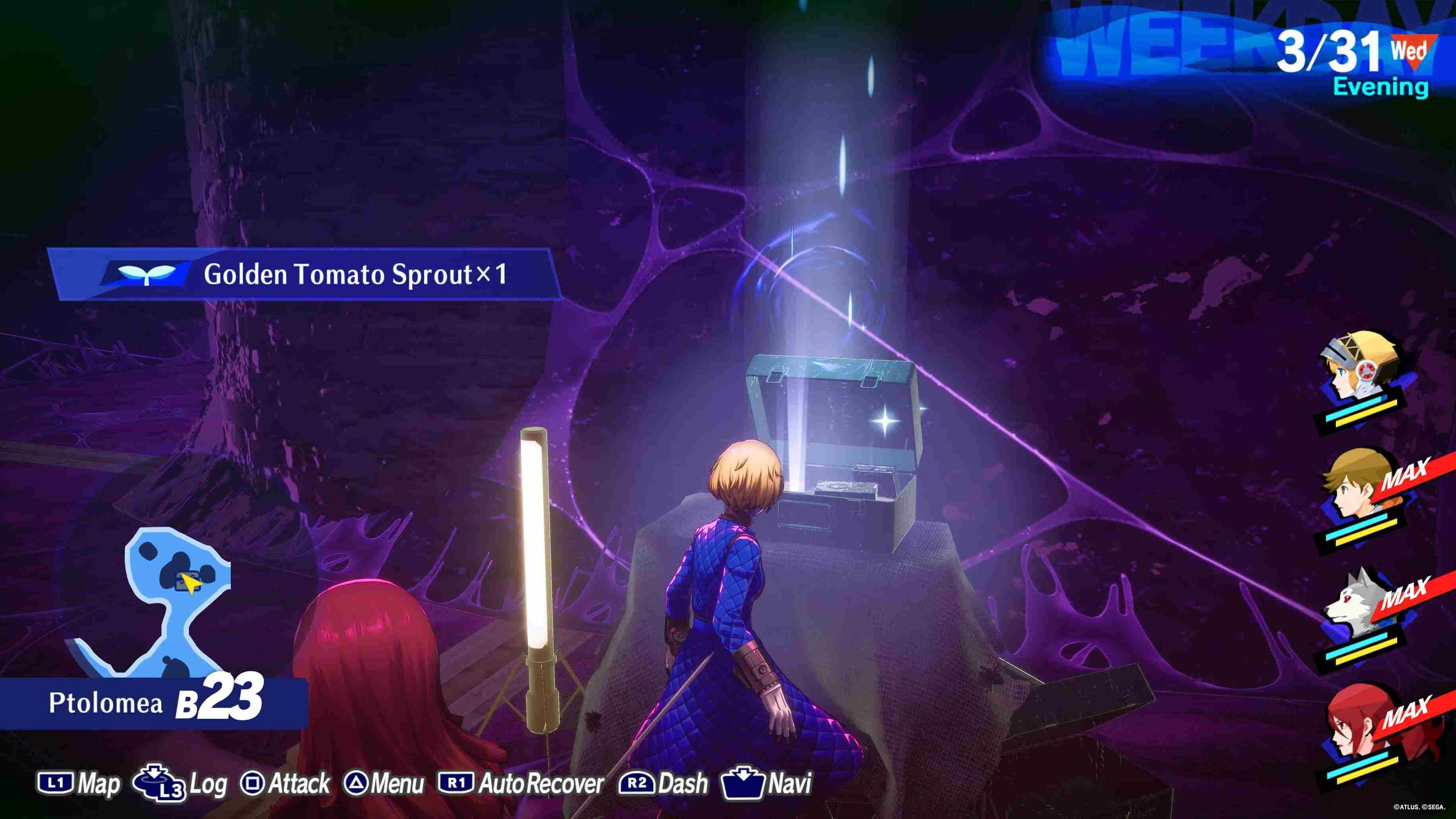 P3R Episode Aigis - Seeds in Chests