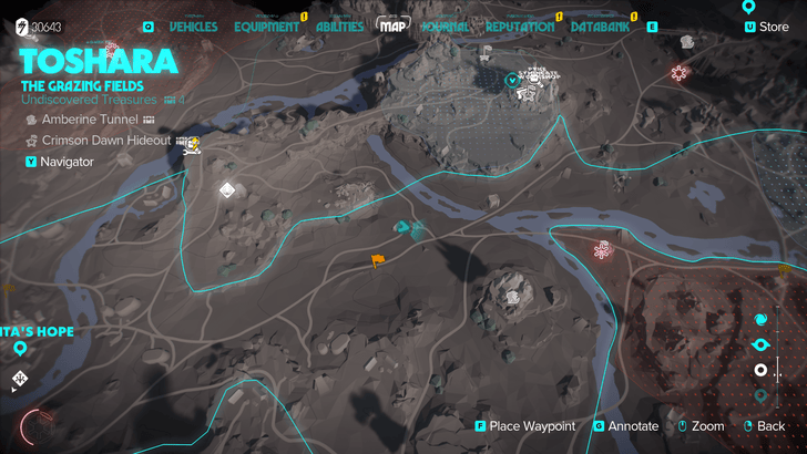 Star Wars Outlaws - Reed Flutes Trophy Map Location