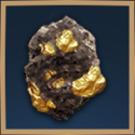 Rare Pure Gold Icon