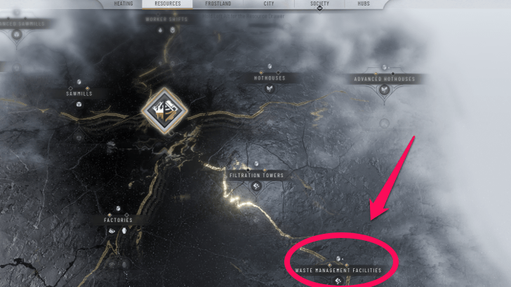 Frostpunk 2 Research Waste Management Facilities