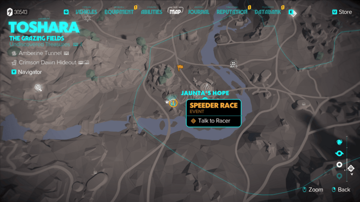 Star Wars Outlaws Speeder Race Jaunta