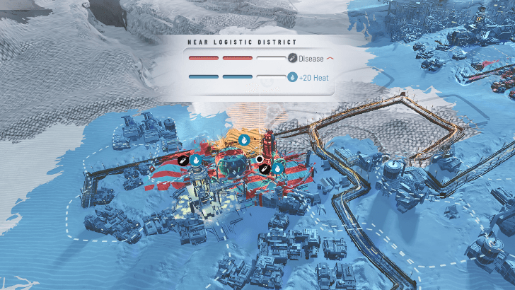 Frostpunk 2 Avoid Building Food Districts Next to Other Districts