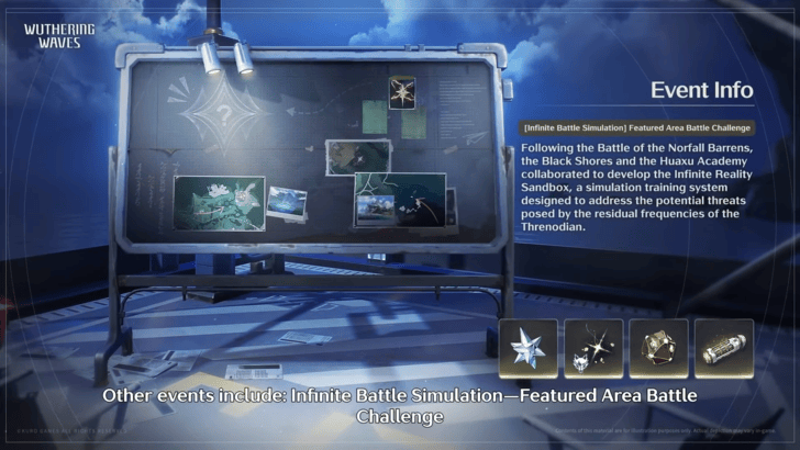 Wuthering Waves Infinite Battle Simulation