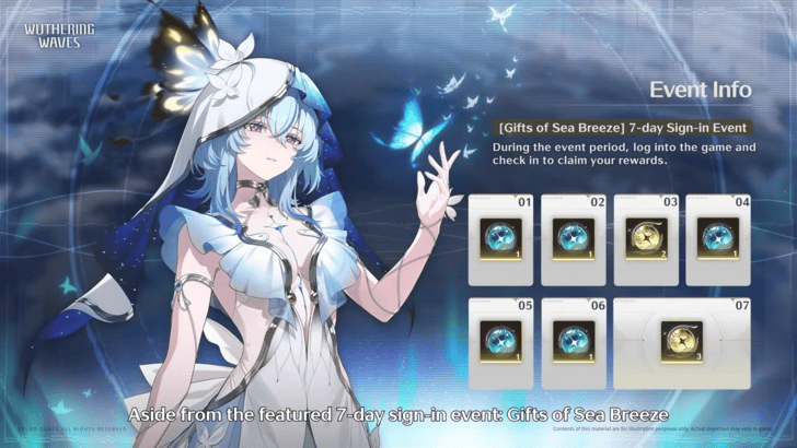 Wuthering Waves Gifts of Sea Breeze