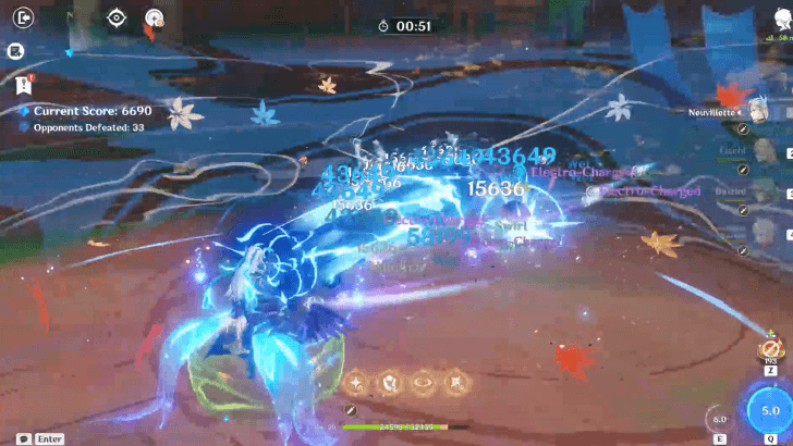 Genshin - Trial of Blossoms, Song of the Chilling Wind Canticle of Crowns