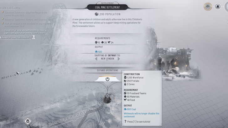 Have 2,000 Population in a Settlement