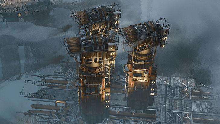 Frostpunk 2 Moss-Filtration Towers