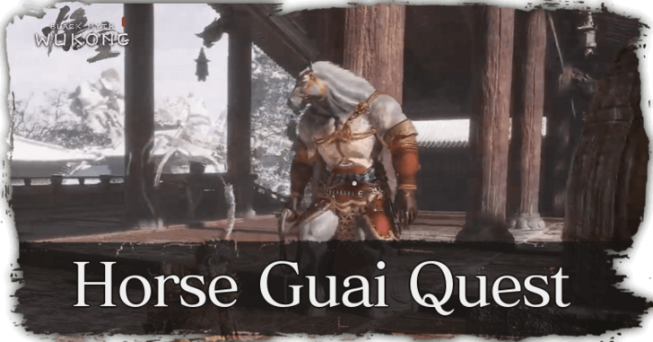 Black Myth Wukong - Horse Guai Quest