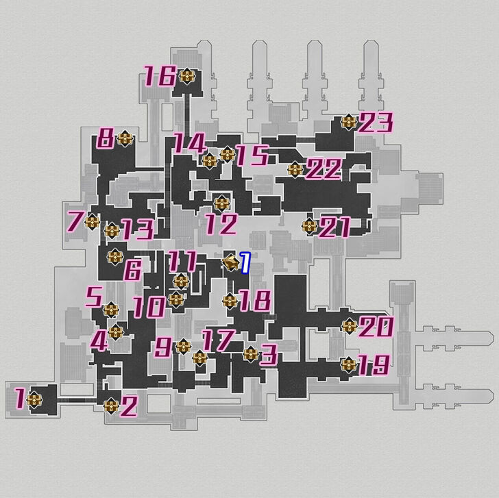 Honkai Star Rail - Stargazer Navalia Treasure Map