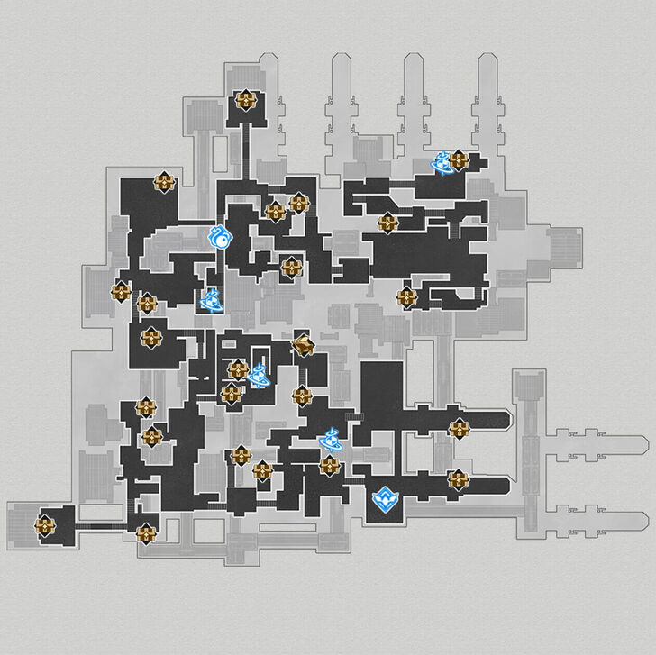 Honkai Star Rail - Stargazer Navalia Map