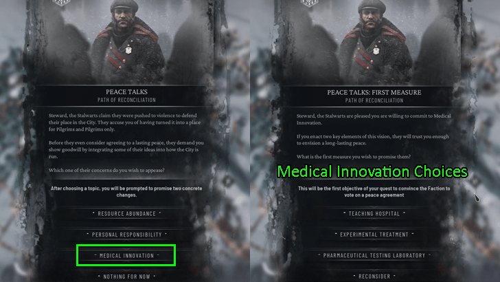 Negotiate and Fulfill Peace Agreements