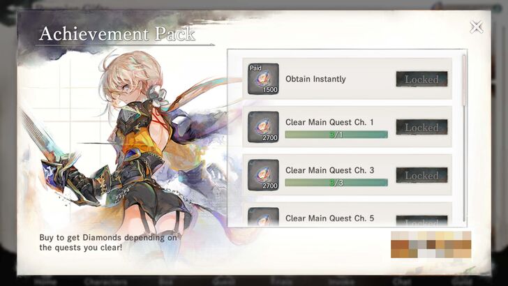 Achievement Packs - MementoMori