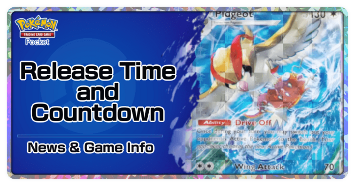 PTCGP - Release Time and Countdown