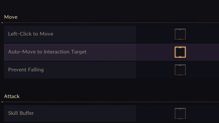Disable Auto-Move to Interaction Target