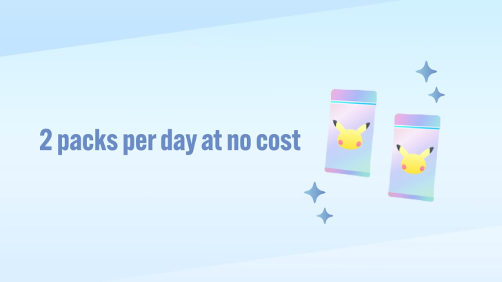 PTCGP - Open 2 Packs a Day