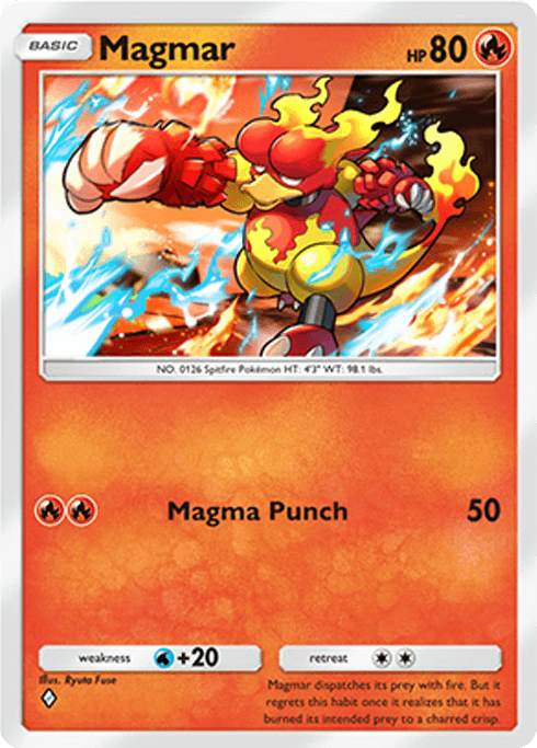 Pokemon TCG Pocket - A1 044 Magmar