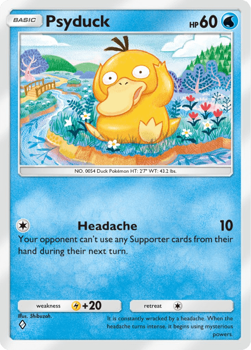 Pokemon TCG Pocket - A1 057 Psyduck