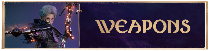 Throne and Liberty - Weapons