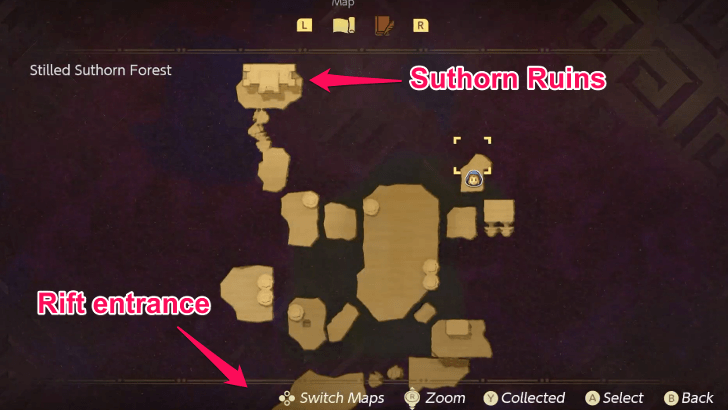 Suthorn Ruins map location