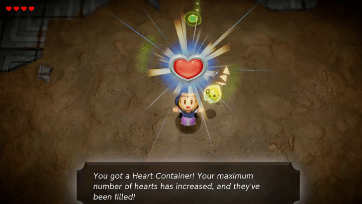 Heart Container from Seismic Talus