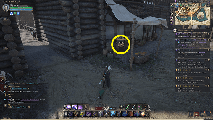 Throne and Liberty - Secret Written Conversation with a Talon Guild Member