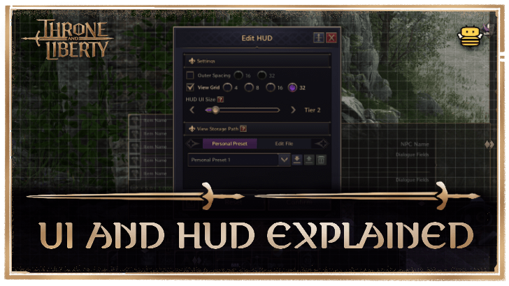 Throne and Liberty UI and HUD