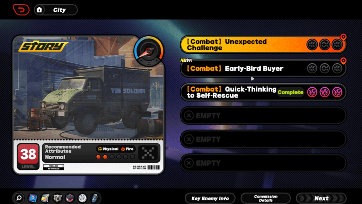 Complete Unexpected Challenge